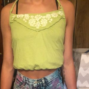 green abercrombie tank